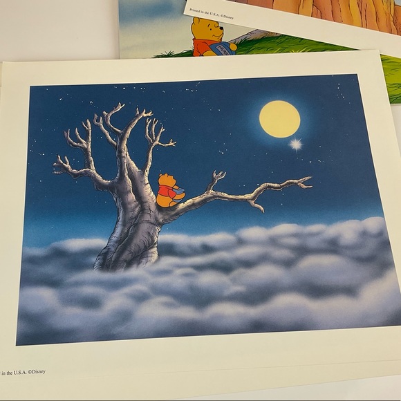 Disney 1997 Pooh’s Grand Adventure Exclusive Lithograph Portfolio - Picture 6 of 10